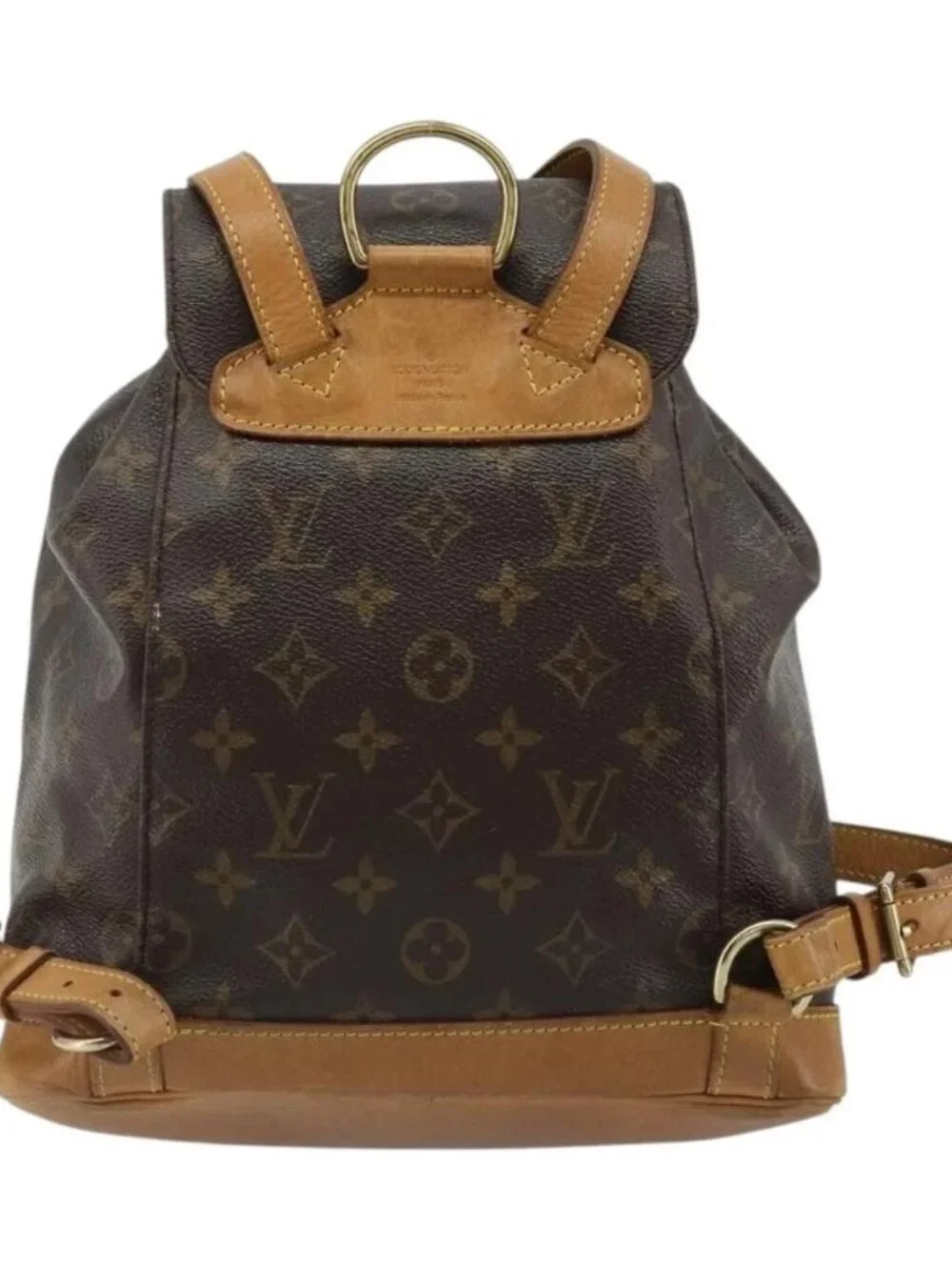 LOUIS VUITTON Monogram Montsouris MM Backpack M51136 LV Auth 184621